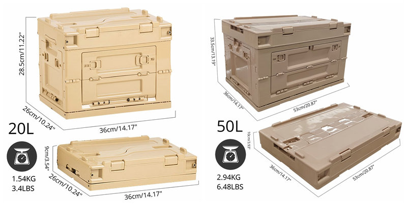 folding storage box