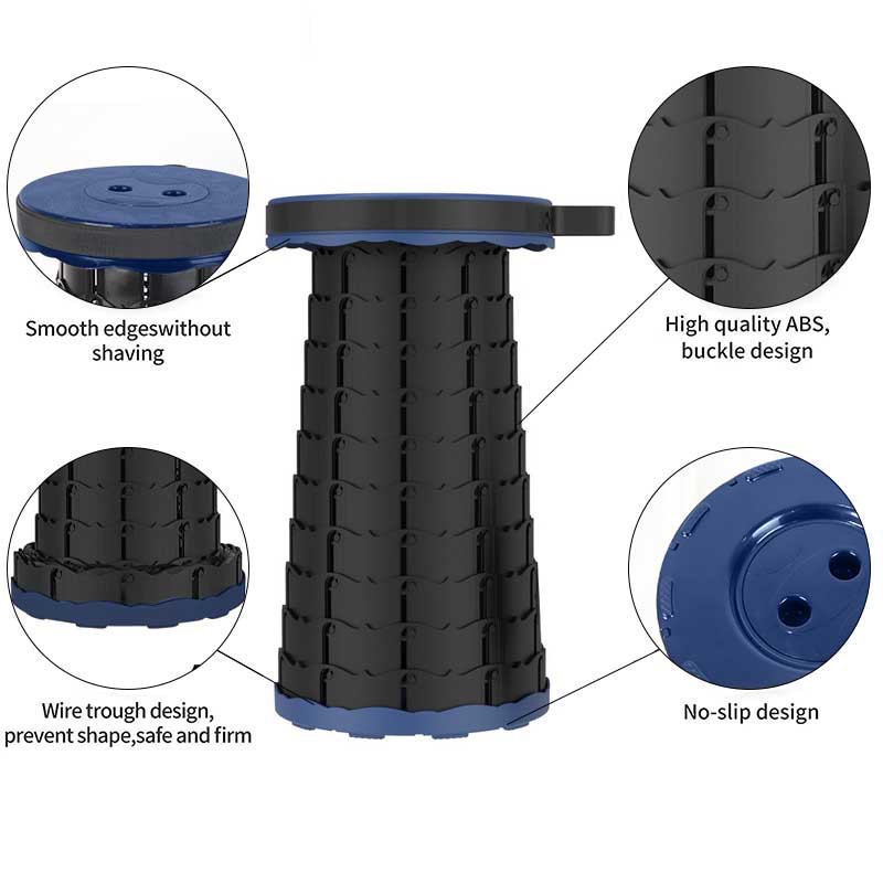 tragbarer Teleskophocker