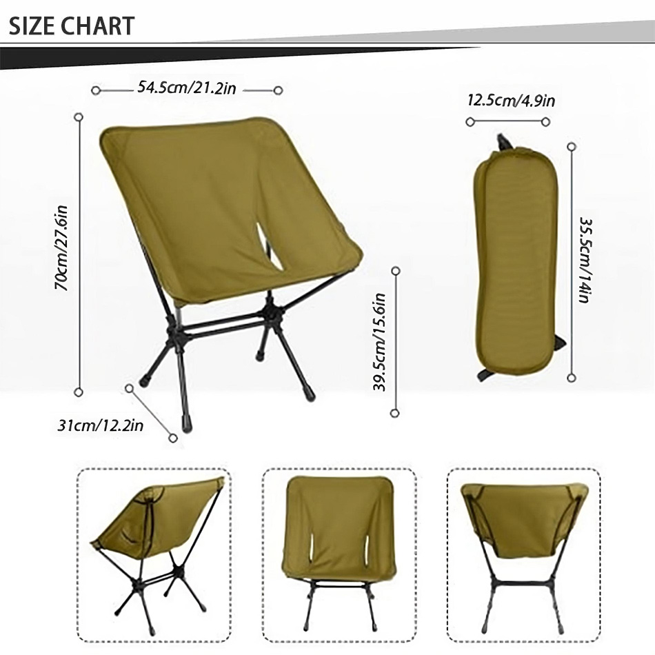 Klappbare Moon Chairs