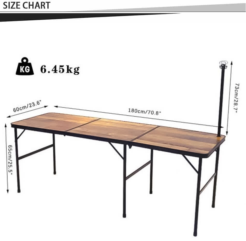 luxuriöser Picknicktisch aus Aluminium