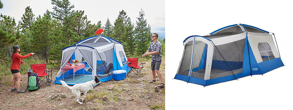 Leichtes Campingnetz für Zelte
