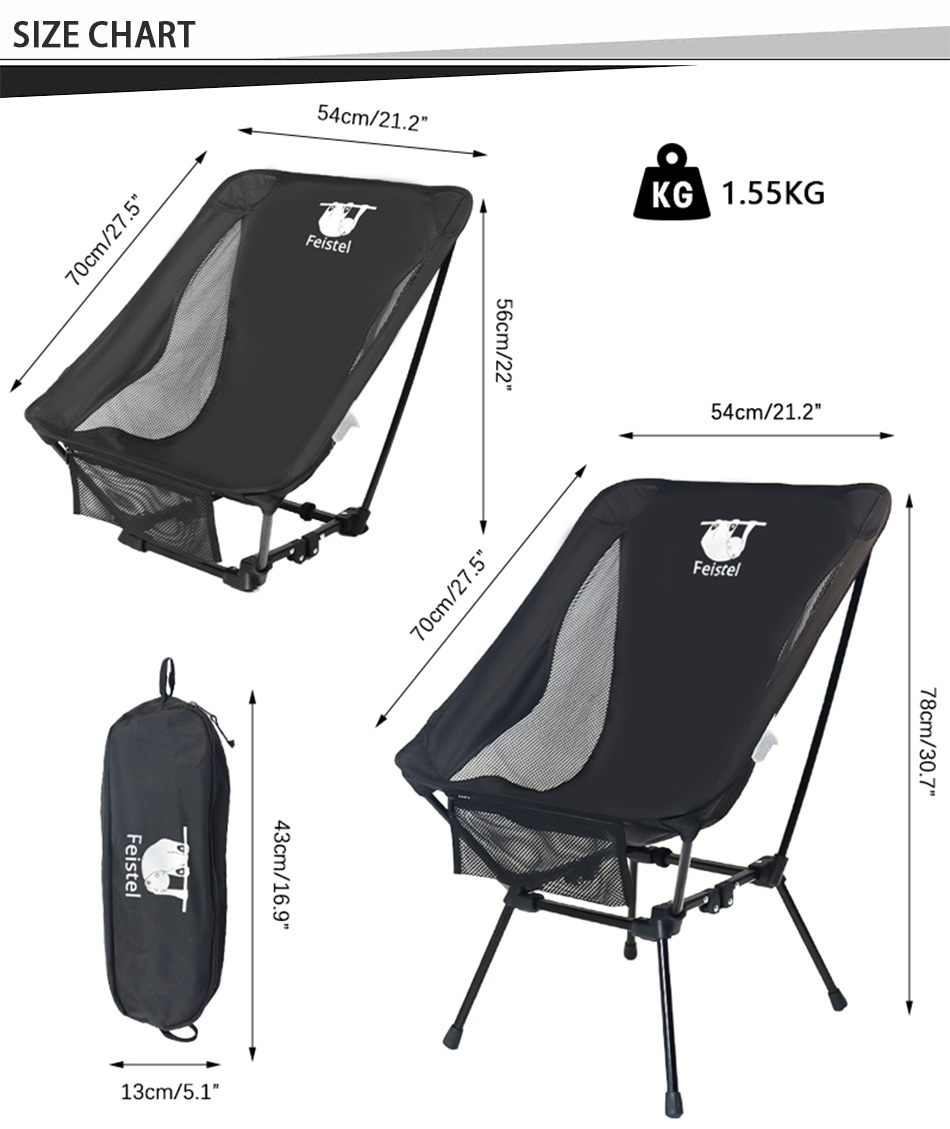 leichter Rucksackstuhl