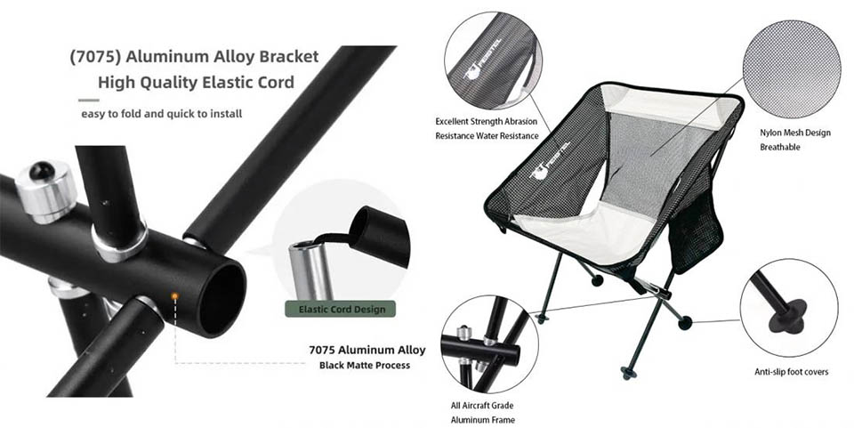 aluminum camping chair