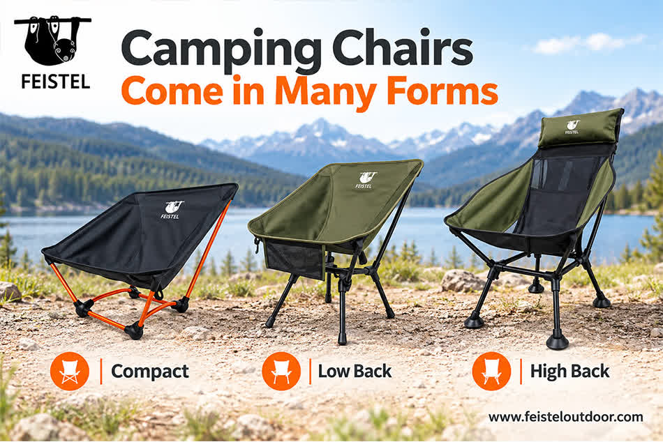 Camping Chair vs Beach Chair