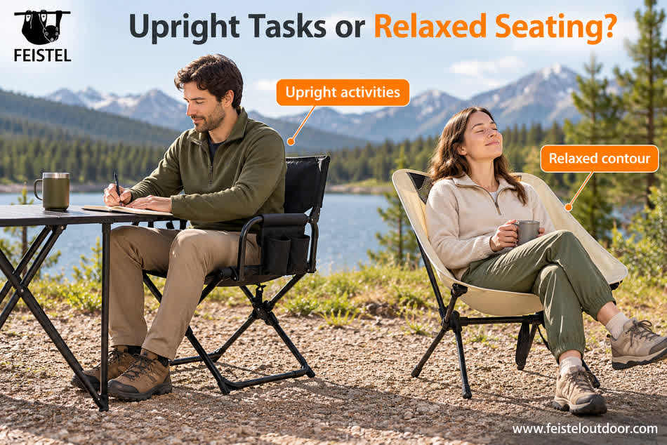 Director's Chair vs Camping Chair Director's Chair vs Camping Chair