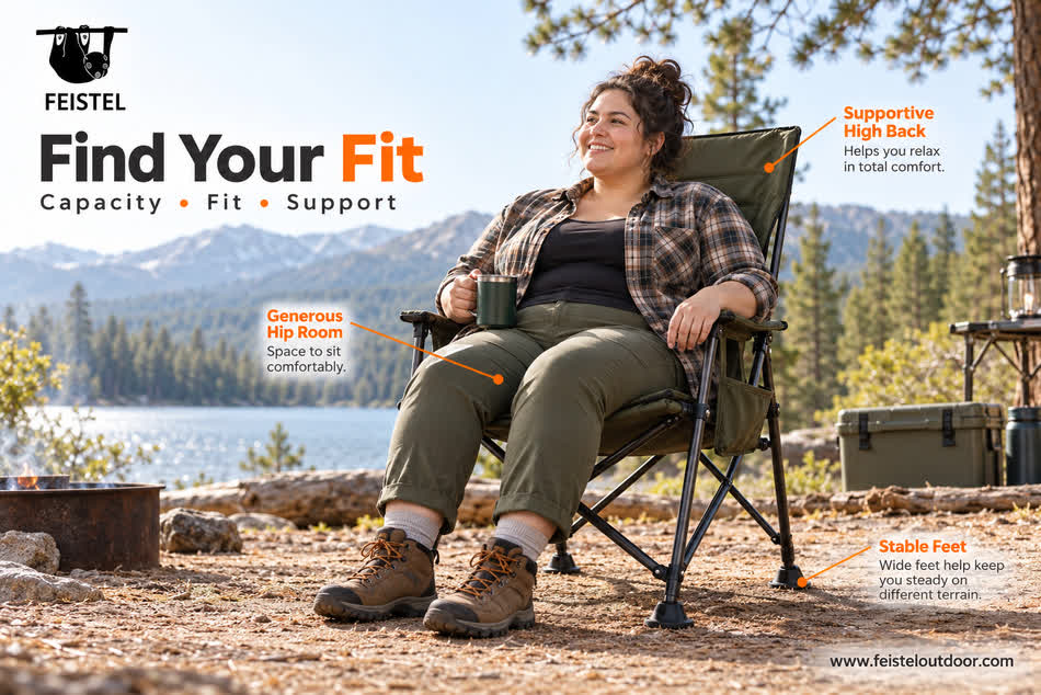 Plus Size Camping Chairs