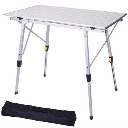 tisch faltbarer tragbarer verstellbarer tisch aluminium faltbarer kleiner leichter tragbarer campingtisch für picknickstrand im freien 