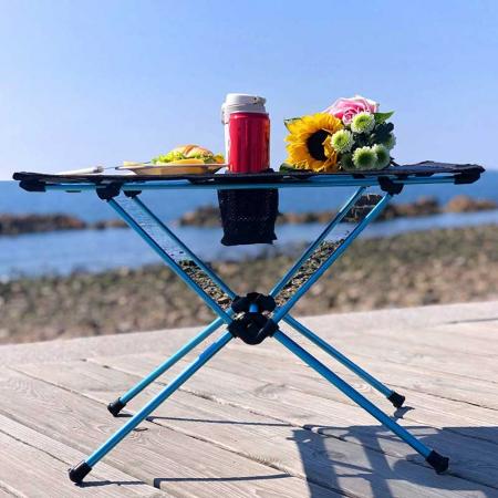 tragbarer zusammenklappbarer Picknicktisch im Freien zusammenklappbarer tragbarer Picknick-Campingtisch 