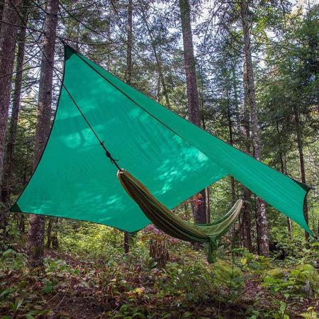 2022 Amazon Hot Hängematte Abdeckung Hängematte Regenfliege für Camping Wandern 