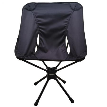 Campingstuhl kompakter Outdoor-Stuhl aus Aluminium in Flugzeugqualität um 360 Grad drehbarer Stuhl 