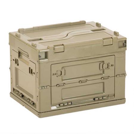 Aufbewahrungsboxen mit Deckel zusammenklappbare Aufbewahrungsbox Container stapelbare faltbare Kisten für Spielzeugbücher und Camping im Freien Aufbewahrungsboxen für Camping 