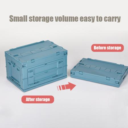 Aufbewahrungsboxen aus Kunststoff, stapelbare Aufbewahrungsboxen mit haltbarem Deckel und sicheren Verschlussschnallen für das Heimbüro, Auto und Reiseorganisation 