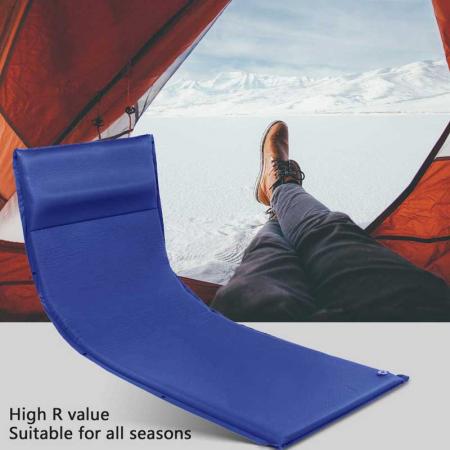 Isomatte selbstaufblasende Isomatte keine Pumpe oder Lungenkraft erforderlich kompakte ultraleichte Isomatte für Backpacking und Camping 