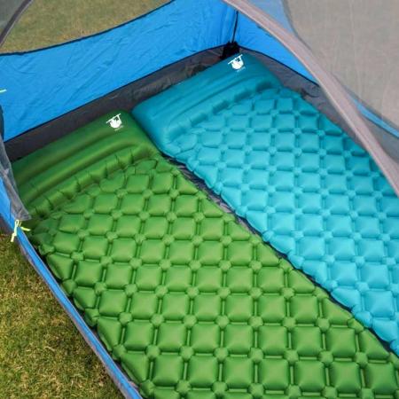 benutzerdefinierte Isomatte Campingmatte aufblasbare Luftmatratze für Erwachsene und Kinder leichtes Wandern im Freien 