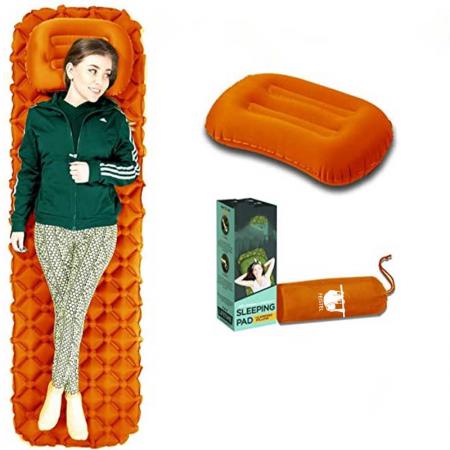 amazon heißer verkauf china lieferant benutzerdefinierte outdoor camping Isomatte matte mit kissen 