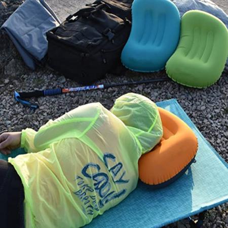 ultraleichtes, kompaktes, aufblasbares Kissen für Campingreisen 