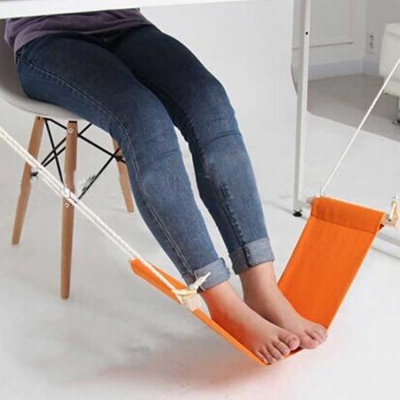tragbare verstellbare Fußhängematte Fußstütze Mini unter Schreibtisch Fußstütze Hängematte für das Heimbüro 