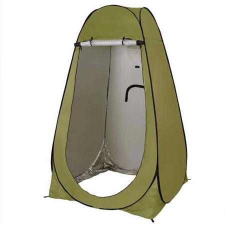 Pop-up-Sichtschutzzelt Camping-Duschzelt Umkleidekabine mit Tragetasche für Outdoor-Wanderungen
 