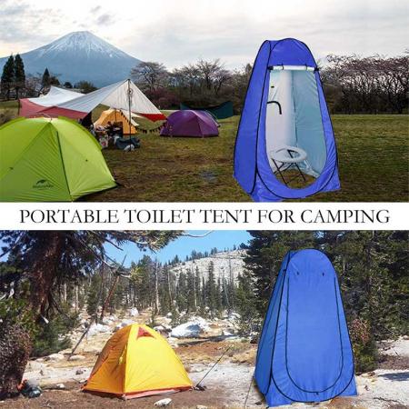 Camping-Duschzelt Pop-Up-Sichtschutzzelt für Ihr tragbares Duschbadzelt, tragbare Umkleidekabine
 