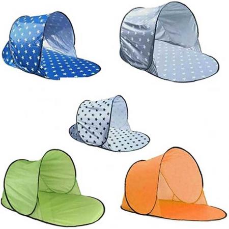 Jugend-Strandschatten Anti-UV Sofort tragbares Zelt Sonnenschutz Pop-up-Baby-Strandzelt für 2-3 Personen
 