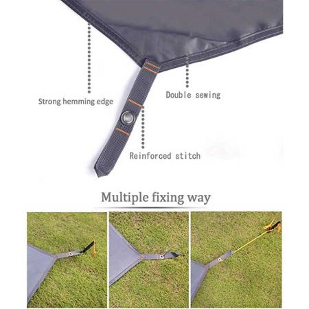 Planenabdeckung blau wasserdicht ideal für Planenüberdachung Zelt Boot Wohnmobil oder Poolabdeckung Regenfliege
 