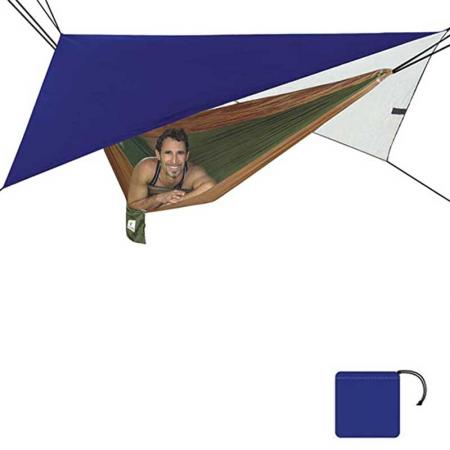 Ultraleichte Outdoor-Strand-Sonnenschutzplane, Camping-Hängematte, Regenfliege
 