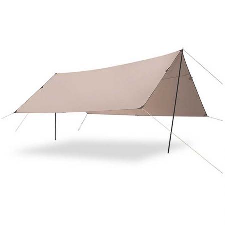Campingplane Zelt Regenfliege wasserdichter Sonnenschirm Regenfliege Plane tragbare Hängemattenplane
 