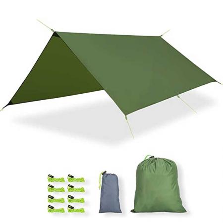 ultraleichtes wasserdichtes Zelt im Freien für Familien, Camping, Hängematte, Regenfliegenplane
 
