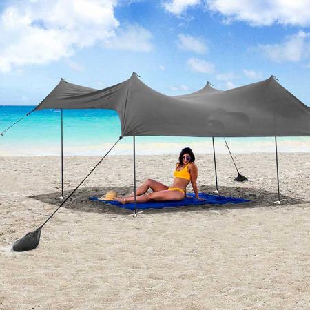 Pop-up-Strandzelt-Sonnenschutz im Freien für Campingausflüge, Angeln im Hinterhof oder Picknicks
 