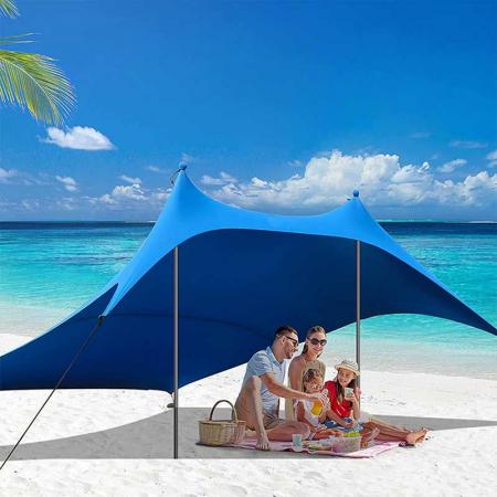 heißer verkauf strand zelt wasserdicht camping strand sonnenschutz sonnenschutz plane tarps
 