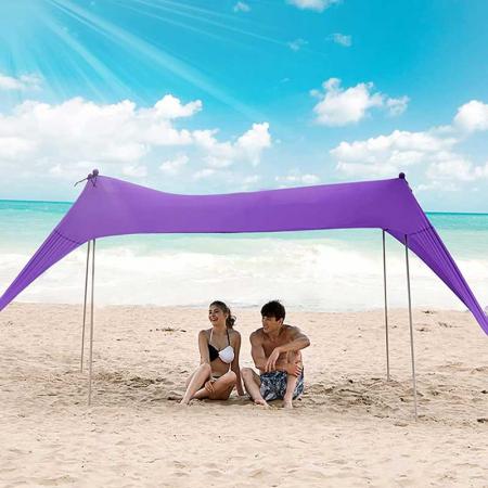 heißer Verkauf Camping Plane Planen für Reise Strand Sonnenschirm Sonnenschutz
 