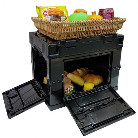 Kunststoff-Aufbewahrungsbox zusammenklappbare Aufbewahrungsbox Faltbehälter-Organizer-Würfel für das Heimbüro
 