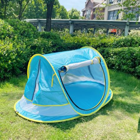 Im Freien tragbares Anti-UV-Sonnenschutz-automatisches großes Pop-Up-Strandzelt 