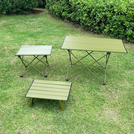 Klappbarer Picknicktisch, Outdoor-Tisch, tragbarer, zusammenklappbarer, leichter Tisch für Picknick 