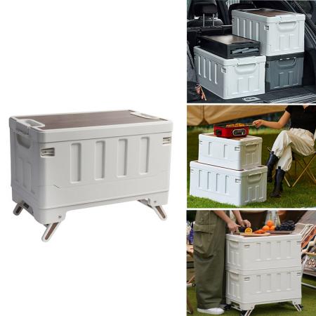 Camping Faltbare Kunststoff Aufbewahrungsbox & Behälter Faltbare Aufbewahrungsbox 20L 28L 50L 65L 80L
 