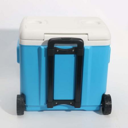 30L Camping wasserdichte Kühlbox mit großem Fassungsvermögen, große Reise-tragbare Kühlbox mit Griff 