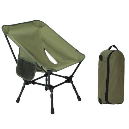 Leichter Campingstuhl, zusammenklappbarer Outdoor-Stuhl aus Aluminium, kompakte, langlebige Massenstühle zum Verkauf 