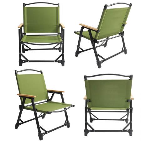 Klappbarer Kermit-Stuhl, leichter Outdoor-Camping-Angel-Kermit-Stuhl, faltbare Picknick-Gartenstühle 