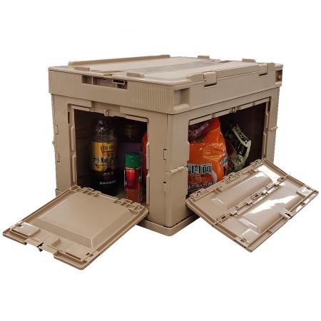 zusammenklappbare Aufbewahrungsbox 28 Liter Kiste mit Deckel
 
