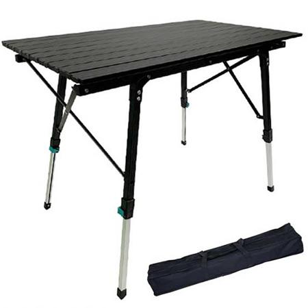 klappbarer Outdoor-Tisch Aluminium klappbar höhenverstellbarer Klapptisch Camping Outdoor Leichtgewicht für Camping 