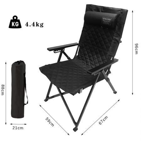 Verstellbarer Relax-Liege-Klappstuhl für den Außenbereich 