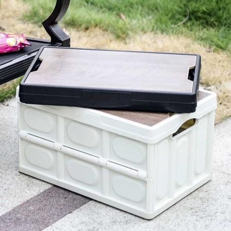 Auto-Kofferraum-Aufbewahrungsbox, hölzerne Aufbewahrungsbox, zusammenklappbare Aufbewahrungsbox, faltbarer Auto-Kofferraum 
