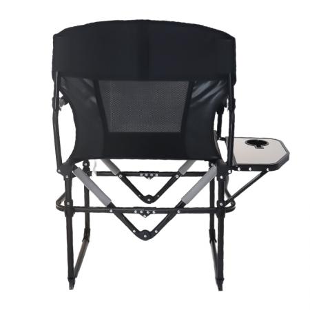 600D Oxford Outdoor Relax Tragbarer Direktor Klapp-Campingstuhl mit Beistelltisch 