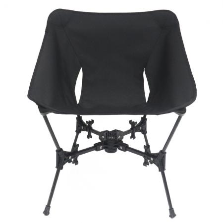 Leichtes Klappstuhl tragbarer Aluminiumcamp Stuhl Outdoor Moon Campingstuhl im Freien 