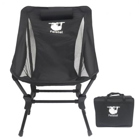 Custom Logo Garden Stuhl Leichtes Aluminiumklapper Campingstuhl 