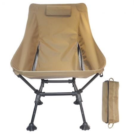 Großhandel im Freien Klappmond Stuhl Rucksackpackung Camping Beach Stuhl