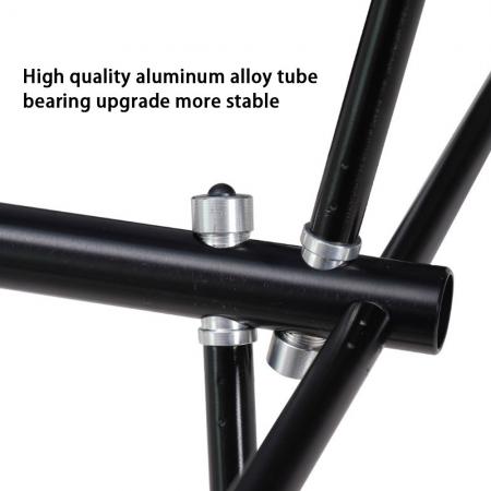 camping picnic black nylon mesh lightweight metal outdoor foldable beach chairs 