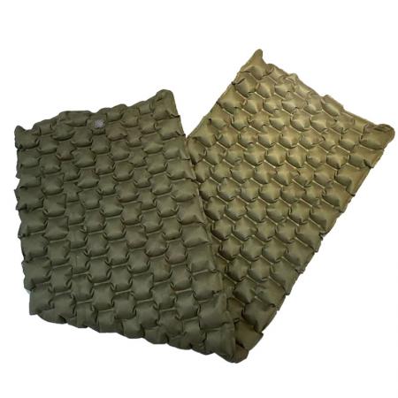 ultralight double sided suede waterproof tpu inflatable  camping sleeping pad 