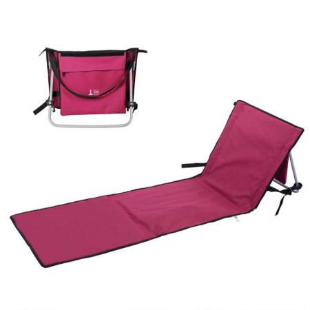 wholesale outdoor camping portable folding beach mat beach reclining lounger 