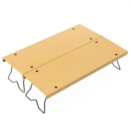 custom aluminum alloy outdoor folding table lightweight portable camping mini table 